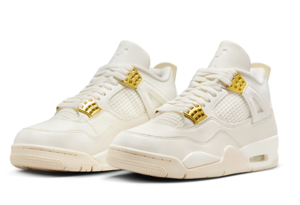 Women's Air Jordan 4 Retro 'Metallic Gold' – AQ9129-170