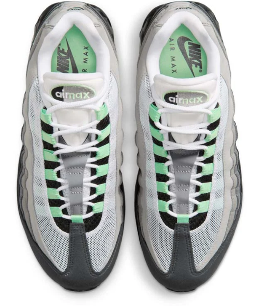 Nike Air Max 95 OG Women's Sneakers – Black/Fresh Mint