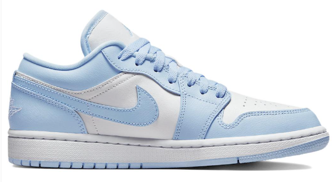 Women's Air Jordan 1 Low 'Ice Blue' – DC0774-141