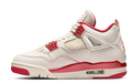 Air Jordan 4 – Pale Ivory/Tough Red