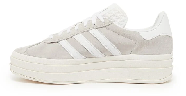 Women's adidas Gazelle Bold 'Grey White' – HQ6893