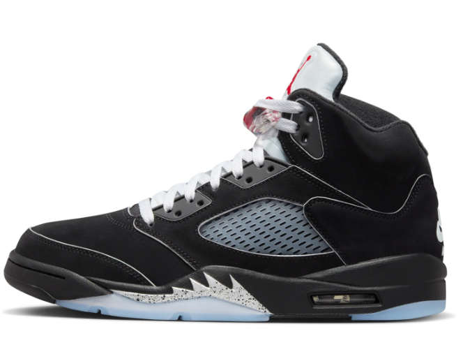Air Jordan 5 Retro "Black Metallic Reimagined" (2025)