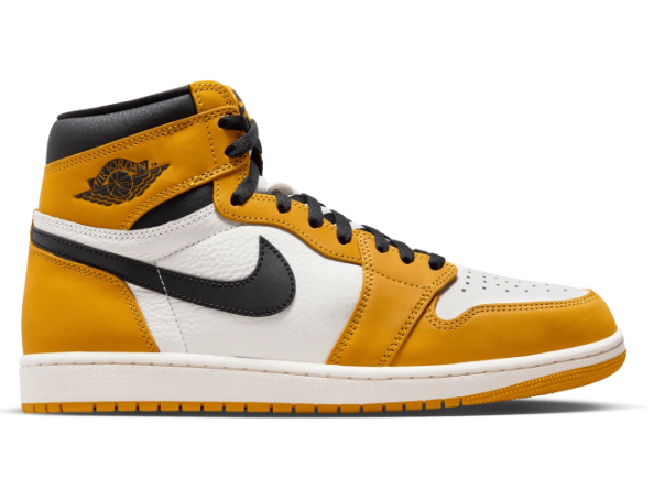 Air Jordan 1 High OG Men's Shoes – Yellow Ochre / Black / Sail