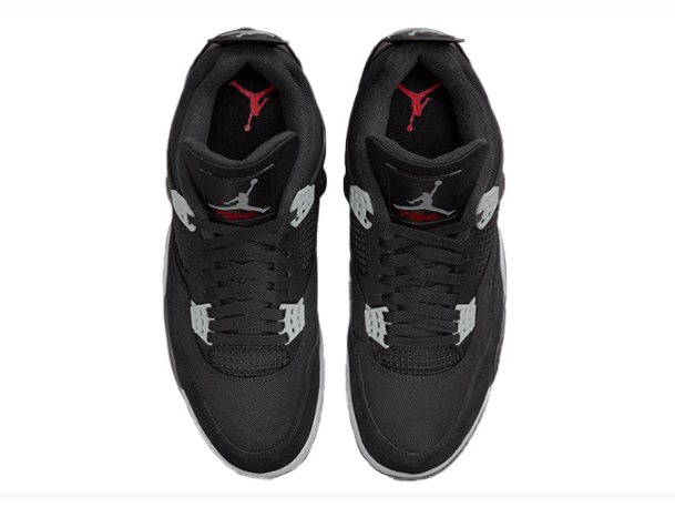 Air Jordan 4 Retro 'Black Canvas' – DH7138-006