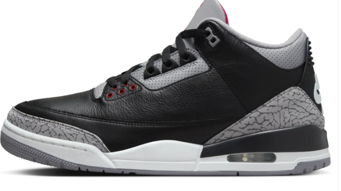 Air Jordan 3 Retro OG 'Black Cement' (2024) – DN3707-010