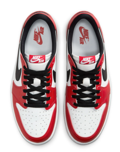 Air Jordan 1 Retro Low OG 'Banned' – Black/Varsity Red