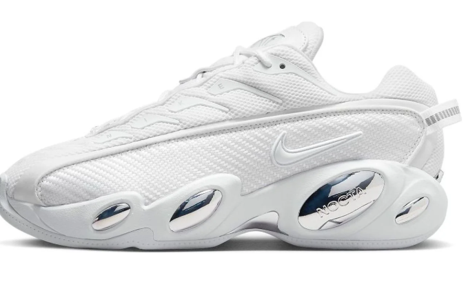 Nike NOCTA Glide 'Drake' – White/Chrome