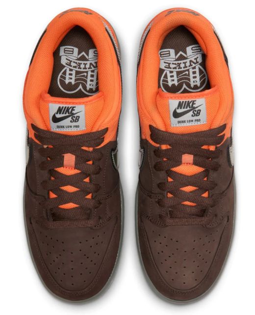 Nike SB Dunk Low – Safety Orange/Wolf Grey/Baroque Brown