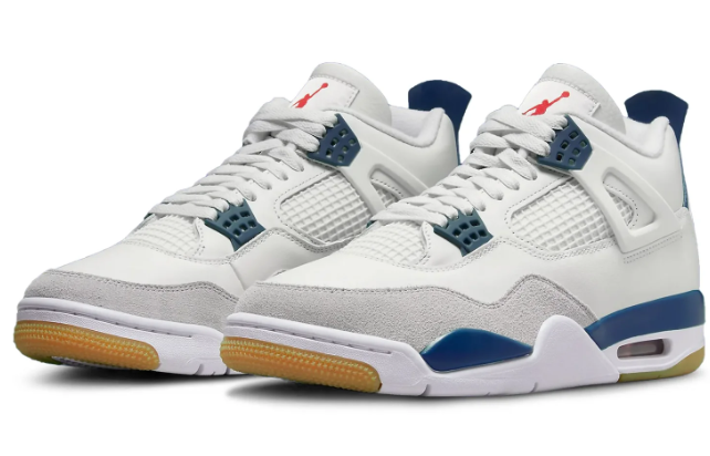 Nike SB x Air Jordan 4 'White Navy' (2025)