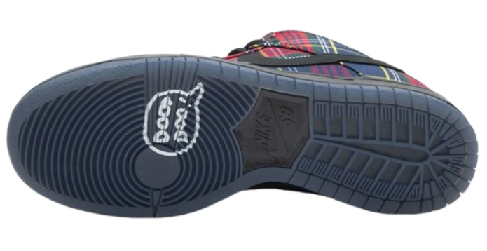Nardwuar x Nike SB Dunk Low – Multicolor Tartan Plaid