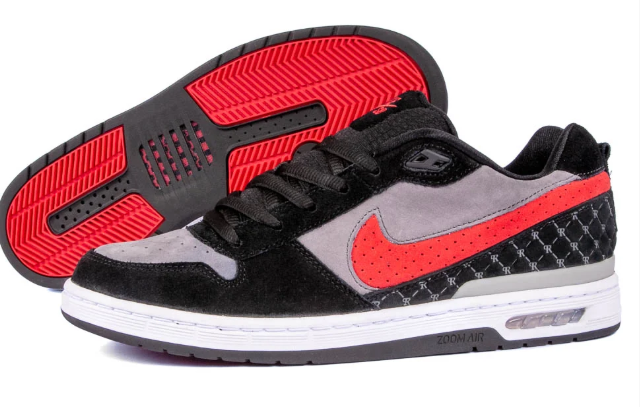 Nike Paul Rodriguez Zoom Air Low 'Medium Grey/Varsity Red/Black' – UA-Grade