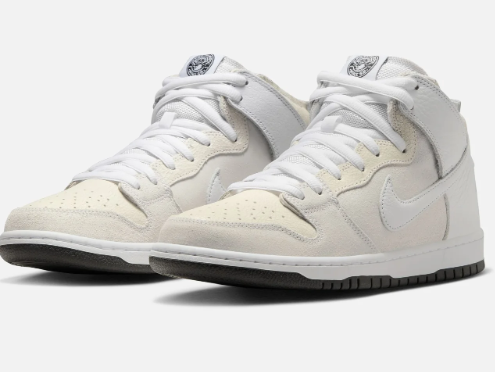 Nike SB x Anti Hero Dunk High Pro – White / White / Black