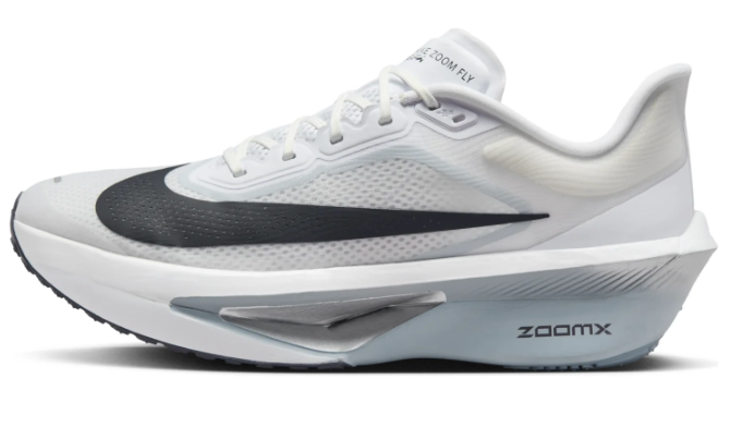 Nike Zoom Fly 6 Men's Running Shoes – White/Gridiron/Pure Platinum