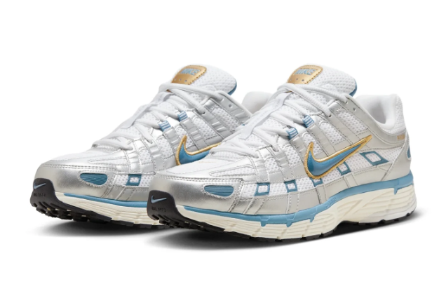 Nike P-6000 'Metallic Silver/Aegean Storm'