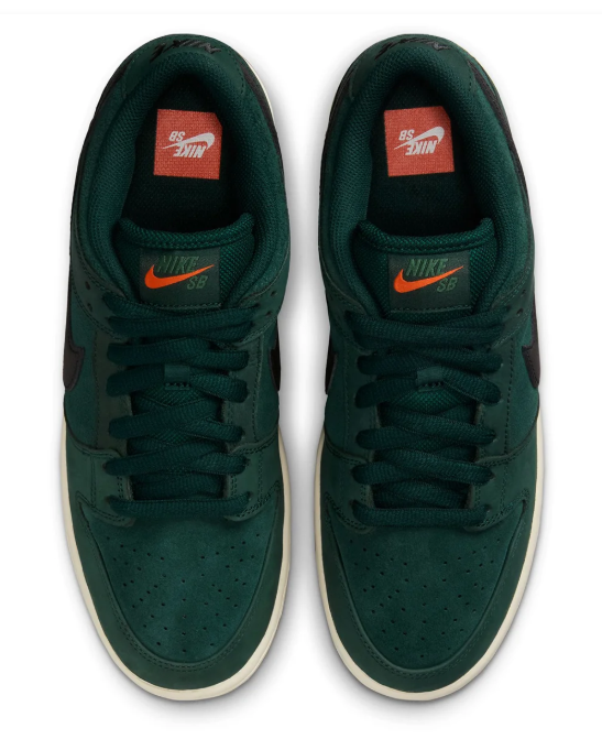 Nike SB Orange Label Dunk Low Pro 'Deep Green/Gum'