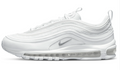 Nike Air Max 97 "Triple White" – White Leather & Mesh Sneaker