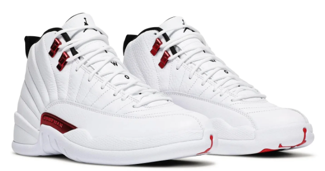 Air Jordan 12 Retro 'Twist' – White/University Red/Black