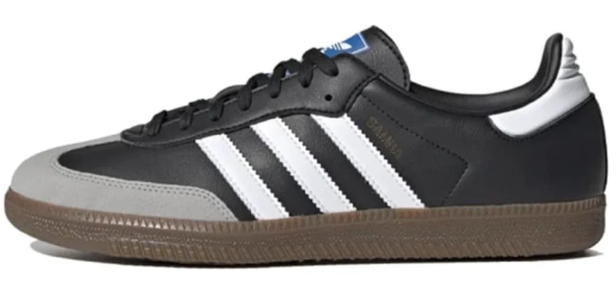 adidas Samba Vegan 'Black White Brown' – H01878