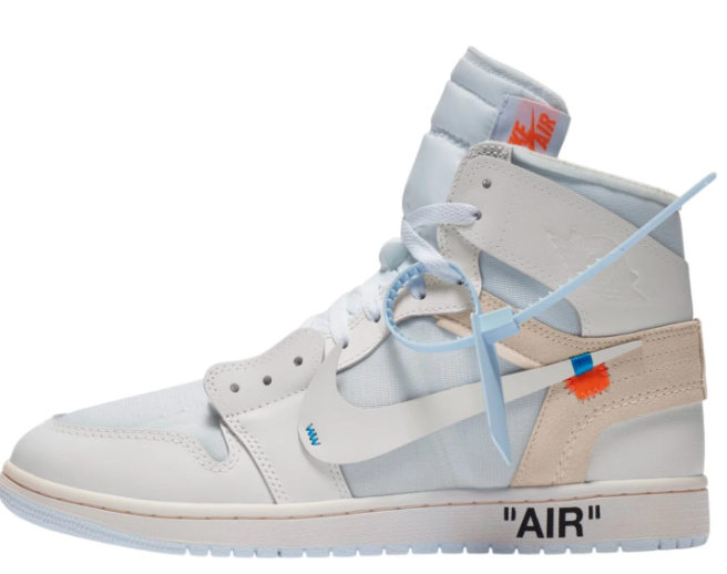 Off-White x Air Jordan 1 Retro High OG 'Alaska'