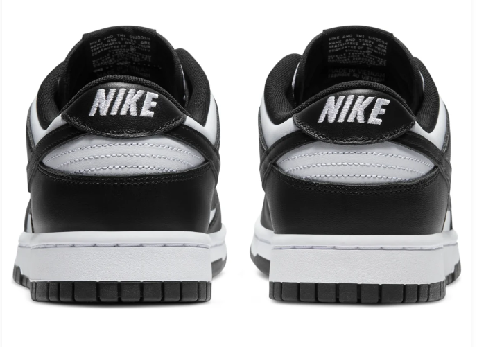 Nike Dunk Low Black & White “Panda” Sneakers