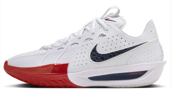 Nike Air Zoom GT Cut 3 – White / Black / Siren Red