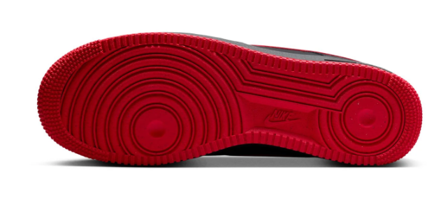 Nike Air Force 1 Low "Bred" – Black / University Red