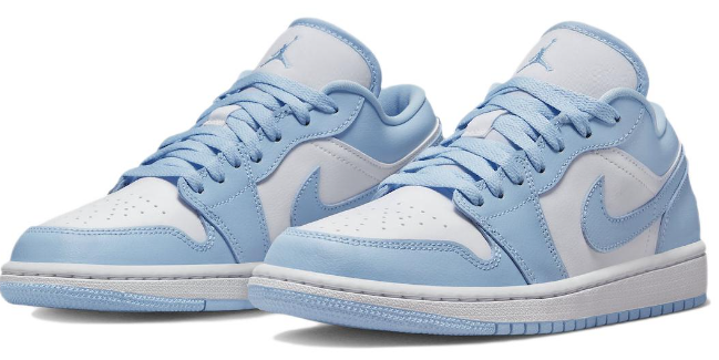 Women's Air Jordan 1 Low 'Ice Blue' – DC0774-141