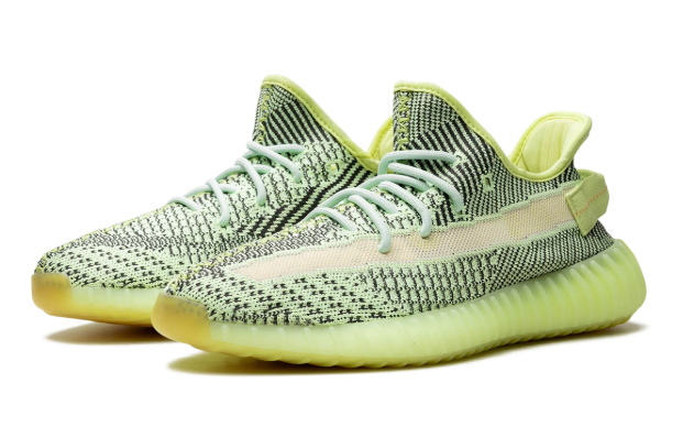 adidas Yeezy Boost 350 V2 'Yeezreel' Non-Reflective – Yellow-Green/Black