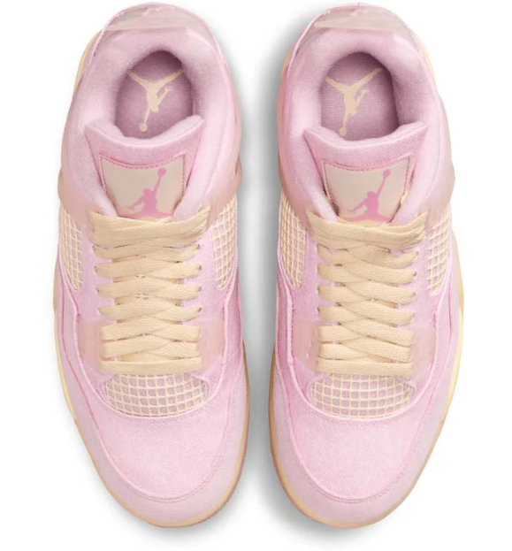 Air Jordan 4 Retro Women's Sneakers – Pearl Pink/Iced Carmine