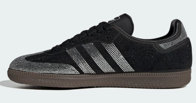 Women's adidas Samba 'Rhinestone Black Silver' – IH9052